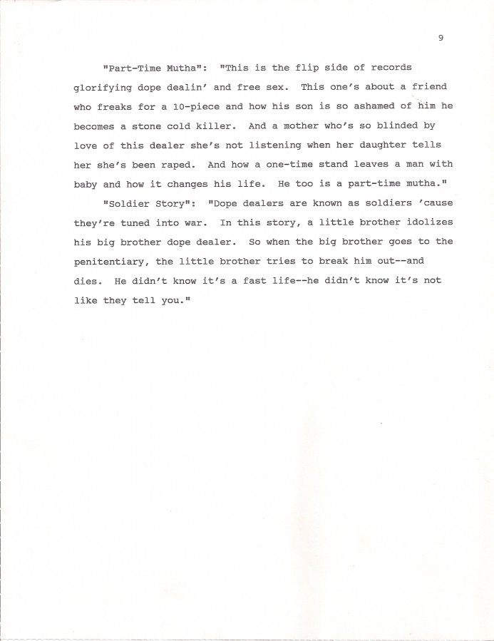Page from the original 1991 biography